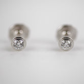 Cartier D'Amour White Gold Medium Earrings